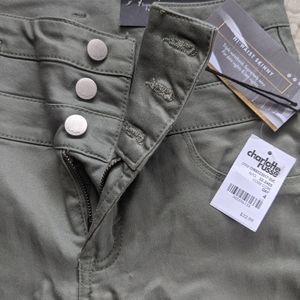 High waist skinny jeans